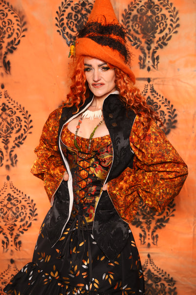 Holster Vest in Pitch Black Damask - Day 11 of 13 Days of Halloween 2025