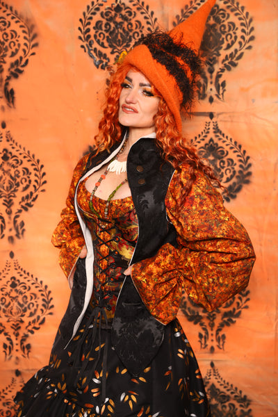 Holster Vest in Pitch Black Damask - Day 11 of 13 Days of Halloween 2025