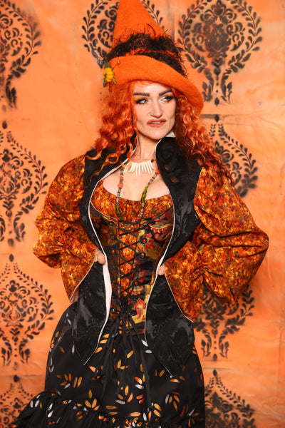 Holster Vest in Pitch Black Damask - Day 11 of 13 Days of Halloween 2025