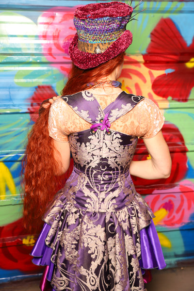 Petite Aurora Corset in Royalty Damask - Day 10 of "Celebrating 22 Years  of Damsel"