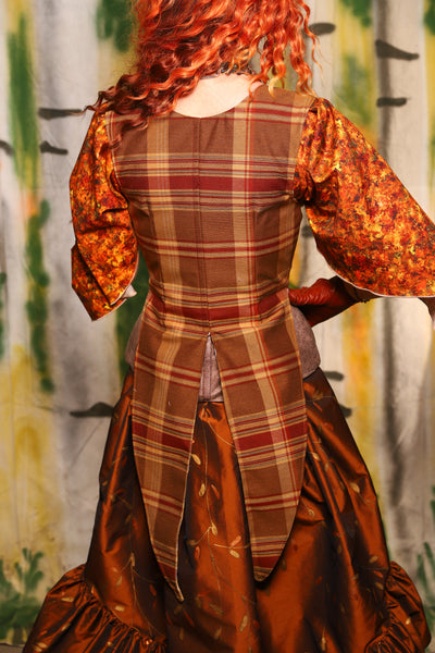 Tailed Cropped Vixen in Fall Plaid - Harvest & Hayrides Collection