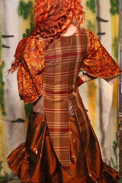 Tailed Cropped Vixen in Fall Plaid - Harvest & Hayrides Collection