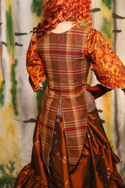 Tailed Cropped Vixen in Fall Plaid - Harvest & Hayrides Collection