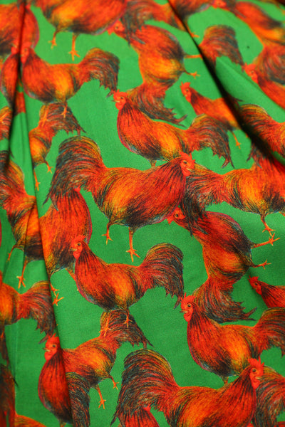 35. Tulip Skirt in Rooster Green - The Hoedown Throwdown Collection
