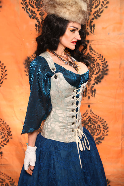 Full Length Prototype Marie Corset in Whisperleaf - Day 13 of 13 Days of Halloween 2025