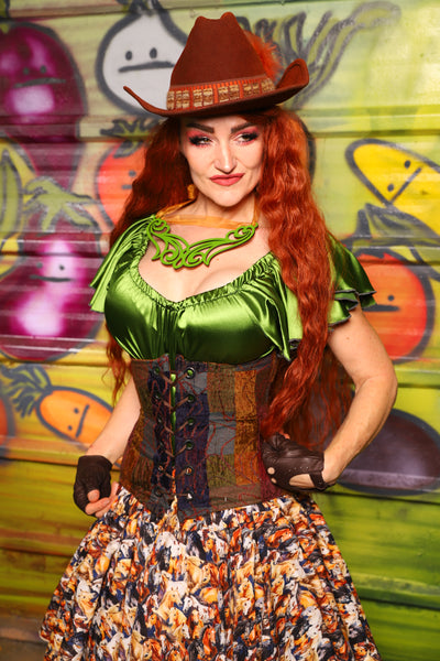 25. Petite Wench in Minstrel Patchwork - The Hoedown Throwdown Collection