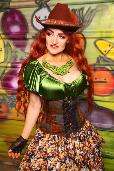 25. Petite Wench in Minstrel Patchwork - The Hoedown Throwdown Collection