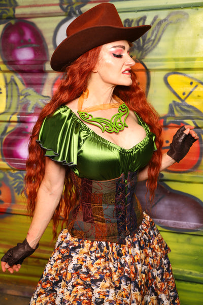 25. Petite Wench in Minstrel Patchwork - The Hoedown Throwdown Collection