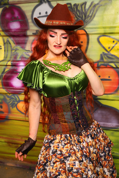25. Petite Wench in Minstrel Patchwork - The Hoedown Throwdown Collection
