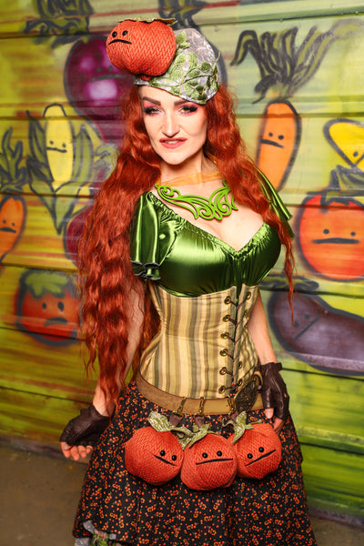 26. Petite Wench in Olive Stripe - The Hoedown Throwdown Collection