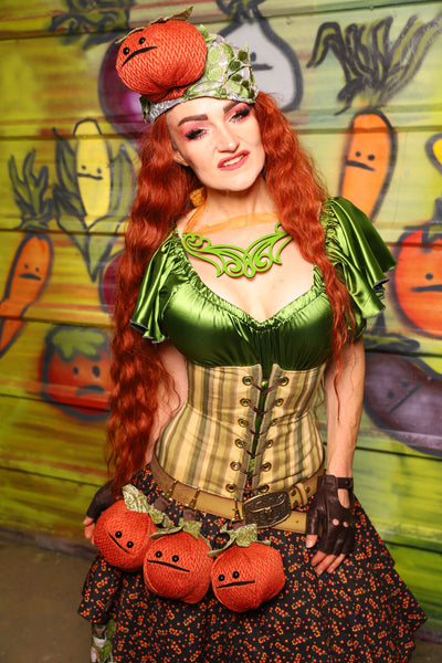 26. Petite Wench in Olive Stripe - The Hoedown Throwdown Collection