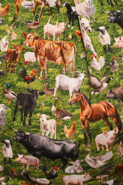 31. Tulip Skirt in Barnyard Menagerie - The Hoedown Throwdown Collection