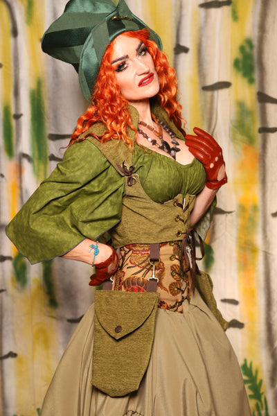 Set of Pockets in Moss Upholstery - Harvest & Hayrides Collection