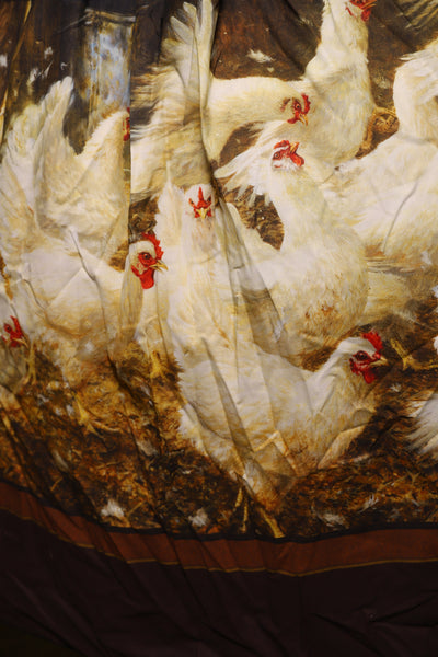 33. Tulip Skirt in Henhouse Portrait - The Hoedown Throwdown Collection