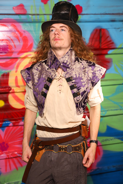 Marauder Vest in Royalty Damask - Day 13 of "Celebrating 22 Years  of Damsel"