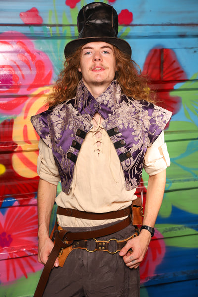 Marauder Vest in Royalty Damask - Day 13 of "Celebrating 22 Years  of Damsel"
