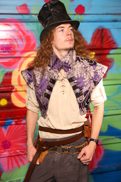 Marauder Vest in Royalty Damask - Day 13 of "Celebrating 22 Years  of Damsel"