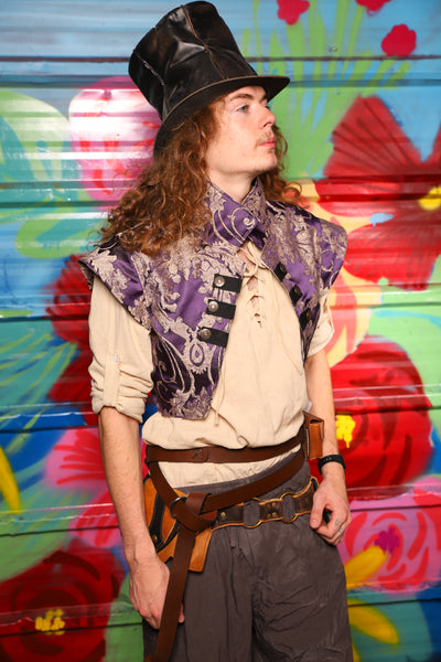 Marauder Vest in Royalty Damask - Day 13 of "Celebrating 22 Years  of Damsel"