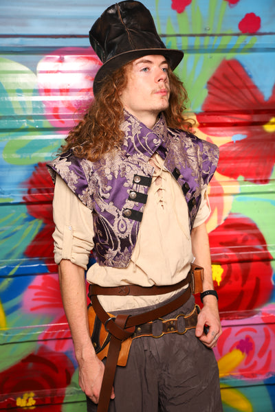 Marauder Vest in Royalty Damask - Day 13 of "Celebrating 22 Years  of Damsel"