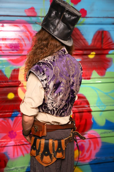 Marauder Vest in Royalty Damask - Day 13 of "Celebrating 22 Years  of Damsel"