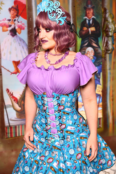 Wench Corset in Ghost Manor - "Foolish Mortals Collection"