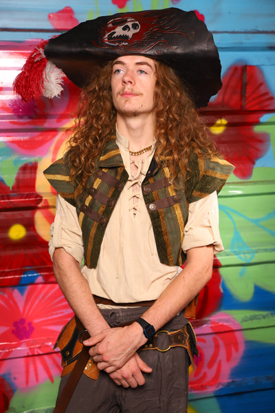 Marauder Vest in Ivy Lane Stripe - Day 13 of "Celebrating 22 Years  of Damsel"