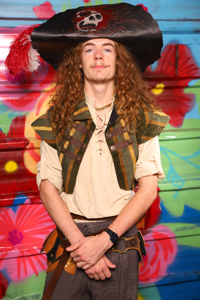 Marauder Vest in Ivy Lane Stripe - Day 13 of "Celebrating 22 Years  of Damsel"