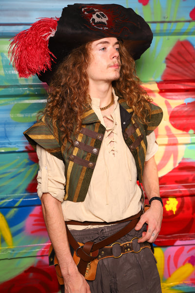 Marauder Vest in Ivy Lane Stripe - Day 13 of "Celebrating 22 Years  of Damsel"