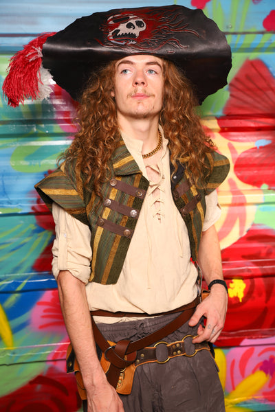 Marauder Vest in Ivy Lane Stripe - Day 13 of "Celebrating 22 Years  of Damsel"