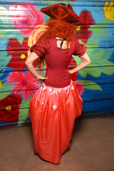 Marie Overbust Corset in "We Wants the RedHead" -Day 15 of "Celebrating 22 Years of Damsel"