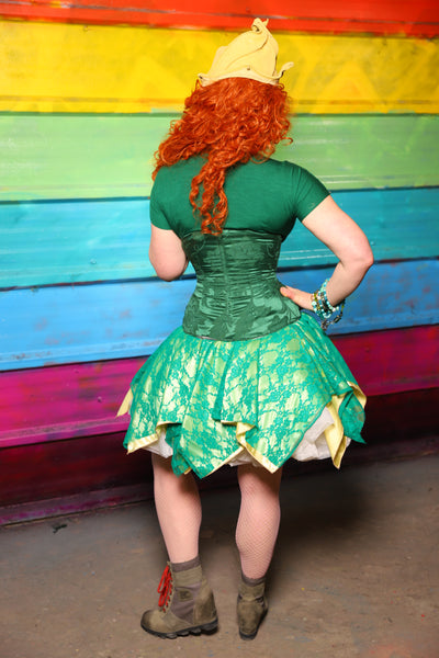 2-Layer Mini Fairy Skirt in Hidden Gold #03 - The Magically Delicious Collection