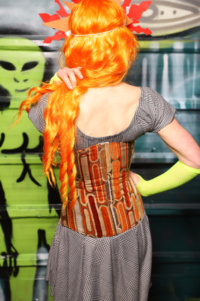 Wench Underbust Corset in Meteor Lounge - The Gilded Galaxy Collection