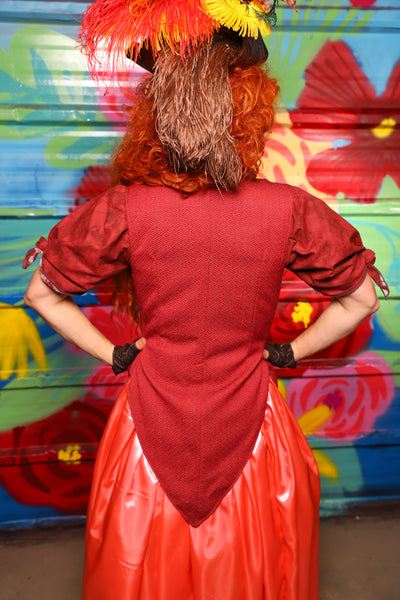 Artemis Underbust Corset in "We Wants the RedHead" -Day 15 of "Celebrating 22 years of Damsel"