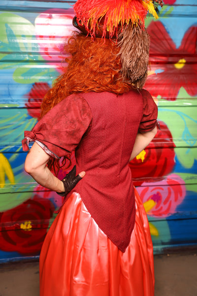 Artemis Underbust Corset in "We Wants the RedHead" -Day 15 of "Celebrating 22 years of Damsel"