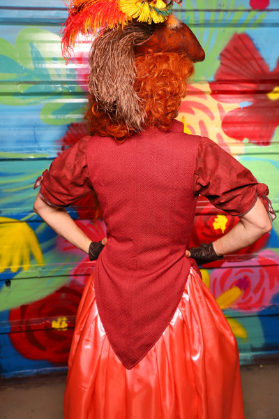 Artemis Underbust Corset in "We Wants the RedHead" -Day 15 of "Celebrating 22 years of Damsel"