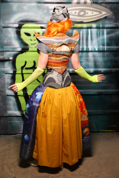 Tulip Skirt in Solar System Diagram - The Gilded Galaxy Collection