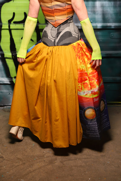 Tulip Skirt in Solar System Diagram - The Gilded Galaxy Collection