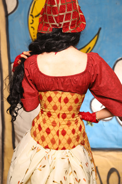 Petite Wench in Festival Diamond - The Goldenberry Collection