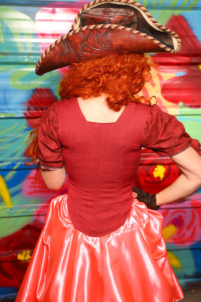 Elizabethan Corset in "We Wants the RedHead" - Day 15 of "Celebrating 22 Years of Damsel"