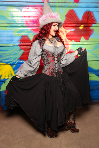 Fairy Skirt in Black Soft Ryon - Day 18 of "Celebrating 22 Years of Damsel"