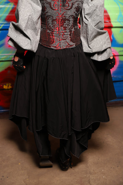 Fairy Skirt in Black Soft Ryon - Day 18 of "Celebrating 22 Years of Damsel"