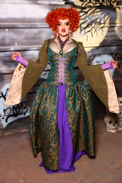 Detachable Galadriel Sleeves in Irish Dot - The Sanderson Sisters Collection