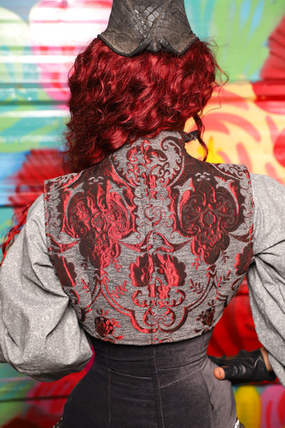 Sgt Pepper Vest in Bloodstone Medallion - Day 18 of "Celebrating 22 Years of Damsel"