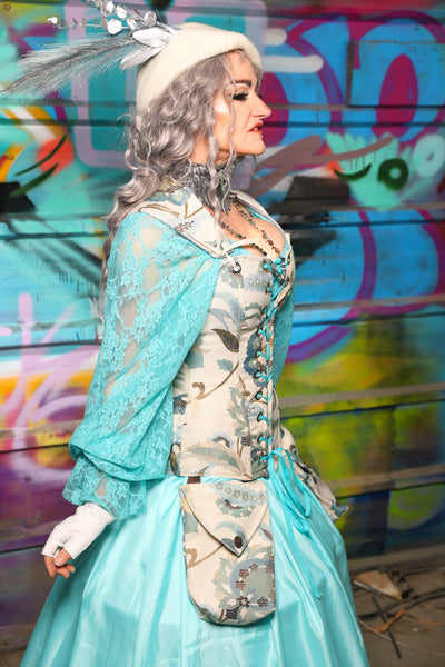 51. Set of Pockets in Dewflower - The "Love at Frost Sight" Collection