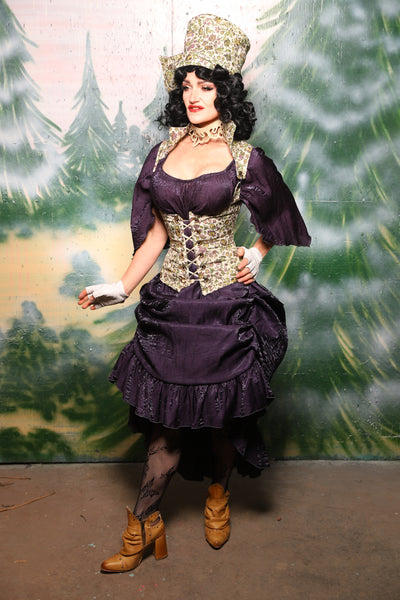 Swoon Skirt in Dark Amethyst - Day 7 of 12 Days of Damsel Christmas 2025