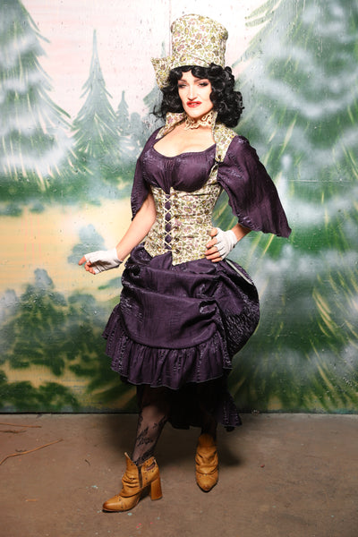 Swoon Skirt in Dark Amethyst - Day 7 of 12 Days of Damsel Christmas 2025