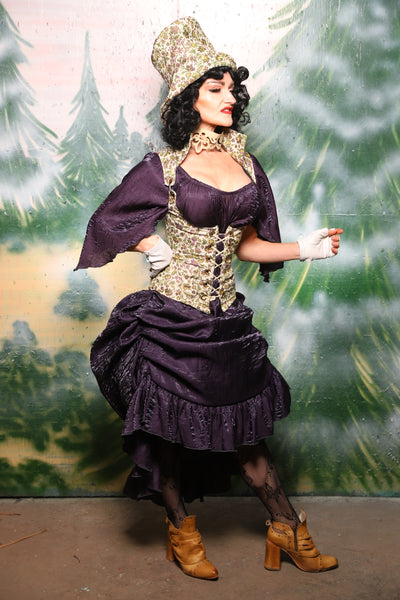 Swoon Skirt in Dark Amethyst - Day 7 of 12 Days of Damsel Christmas 2025