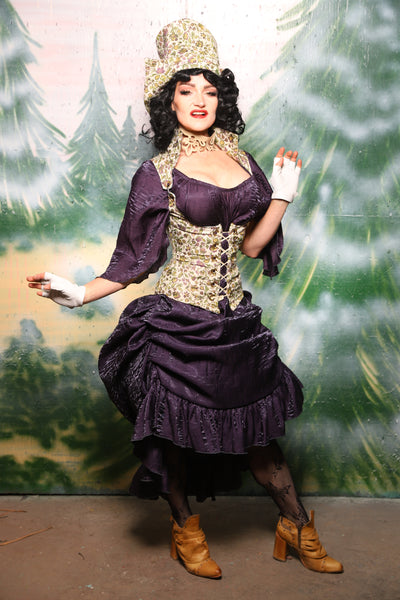 Swoon Skirt in Dark Amethyst - Day 7 of 12 Days of Damsel Christmas 2025