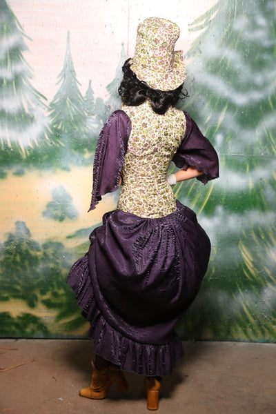 Swoon Skirt in Dark Amethyst - Day 7 of 12 Days of Damsel Christmas 2025