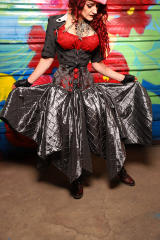 Fairy Skirt in Metal Armor Pintuck - Day 18 of "Celebrating 22 Years of Damsel"